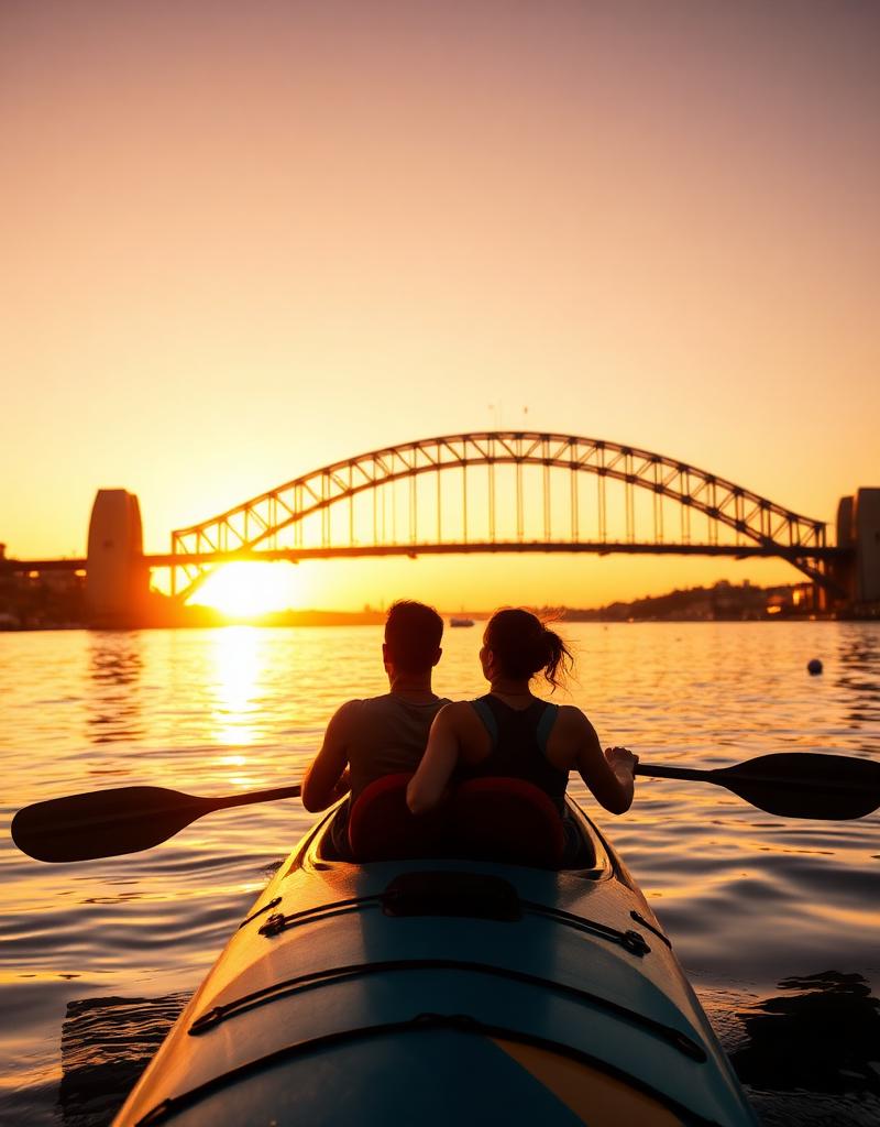 Romantic Kayak Date in Sydney