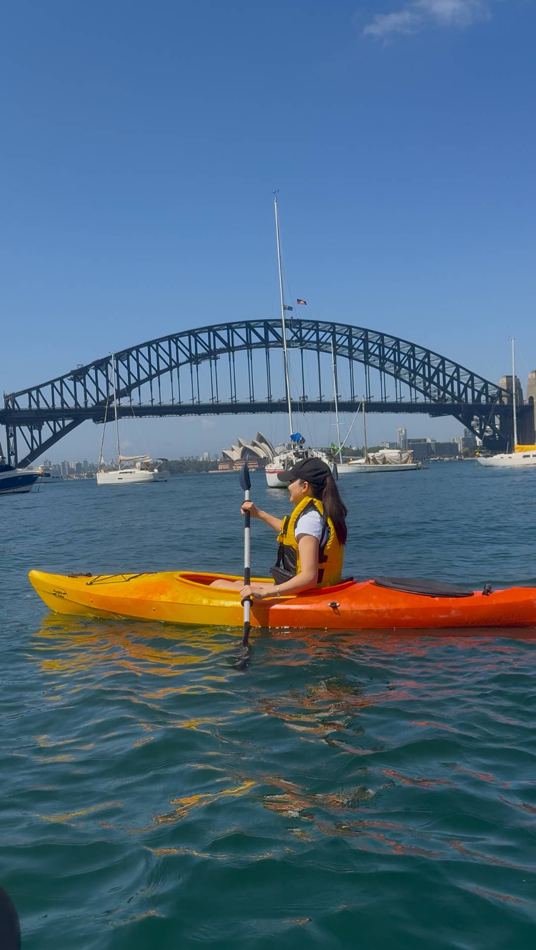 Sydney Kayak Tours – kayaking under the Sydney Harbour Bridge